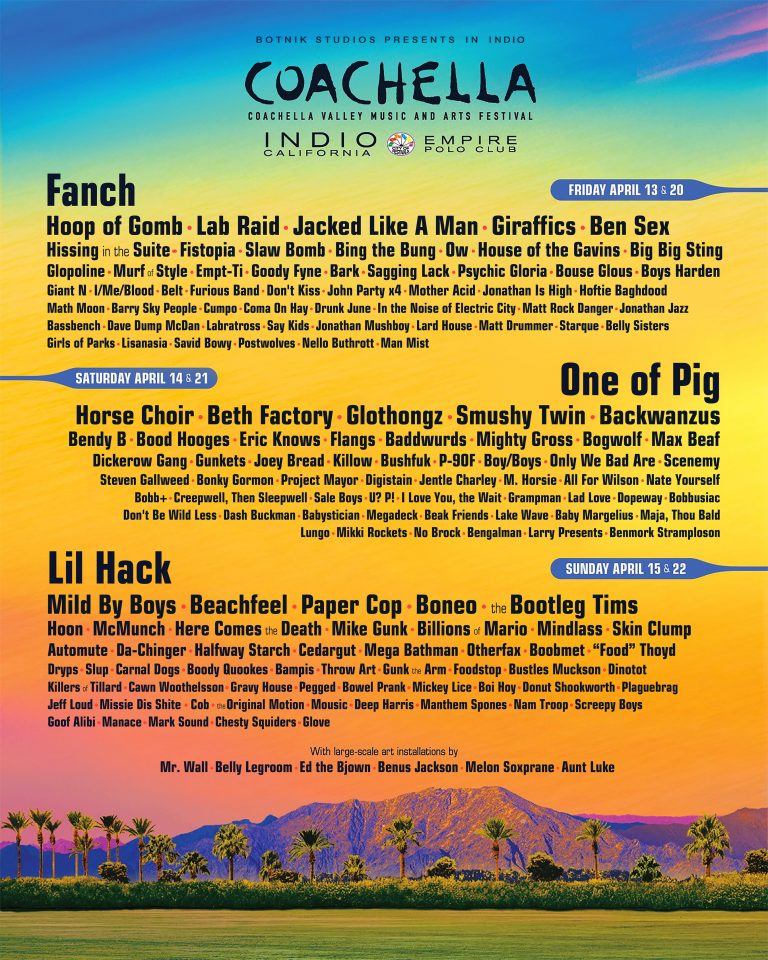 Coachella – Botnik