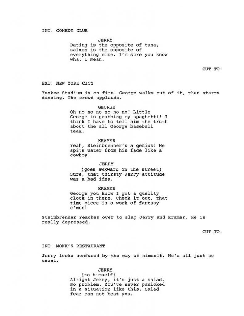 Seinfeld S0xE2 Script – Botnik